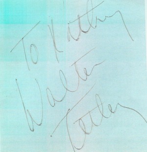 Walter Tetley Autograph (20K)